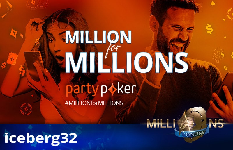 iceberg32 прошел на MILLIONS Online бесплатно!