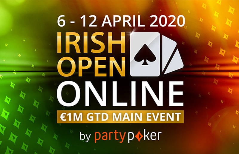 partypoker объявляет о проведении Irish Open Online Festival