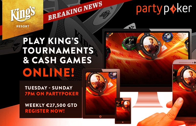 King’s Online на partypoker: успешный запуск нового турнира во вторник