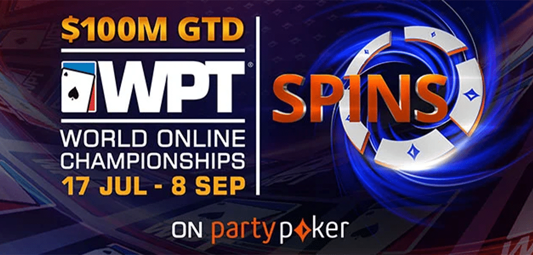 Как получить билет на турнир WPT World Online Championships, играя в спинах на partypoker