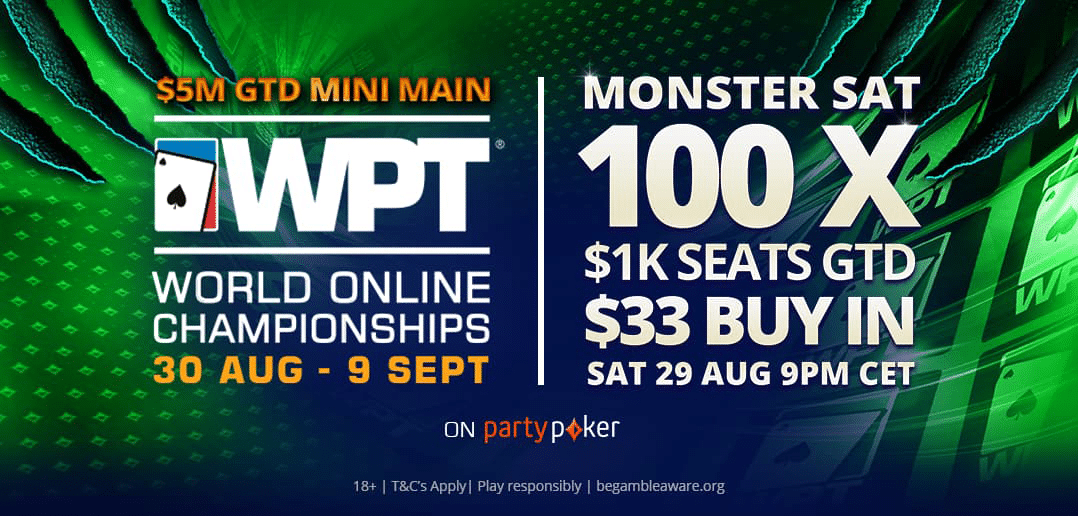 Игроки partypoker получили бесплатные билеты на WPT Mini Main Event Championship и прошли в финал