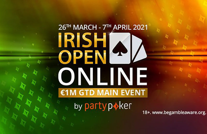 Irish Open Online начнется на partypoker 26 марта!