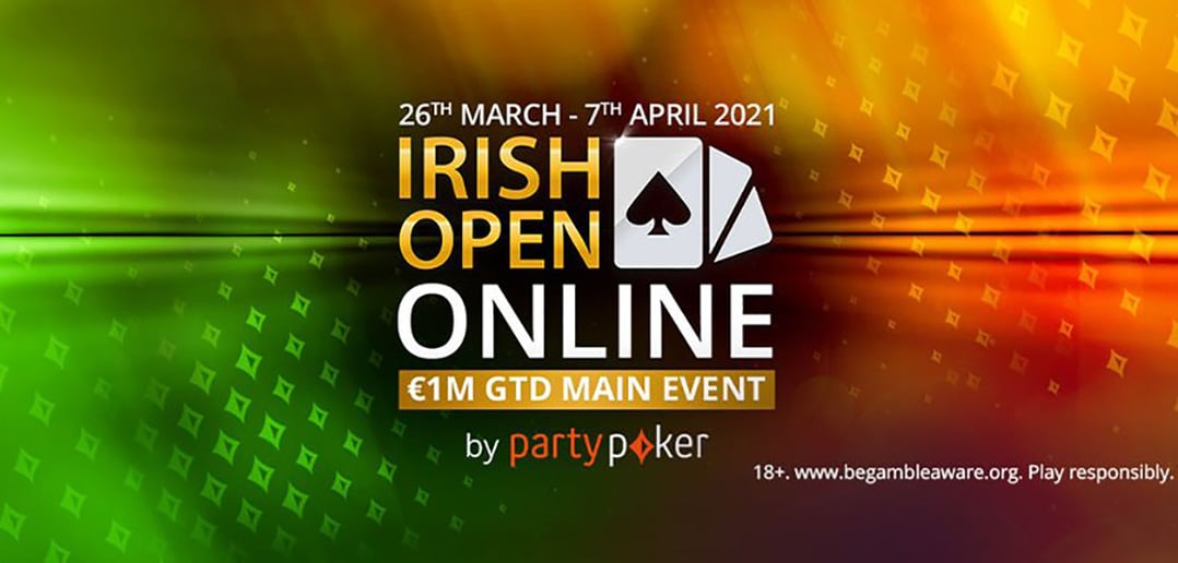 Irish Open Online начнется на partypoker 26 марта!
